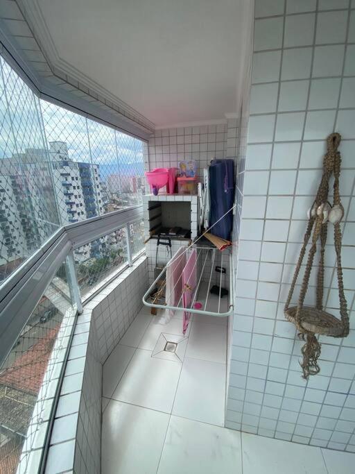Apartamento 2 Dormitorios E Sacada Gourmet Frente Ao Mar Praia Grande  Buitenkant foto