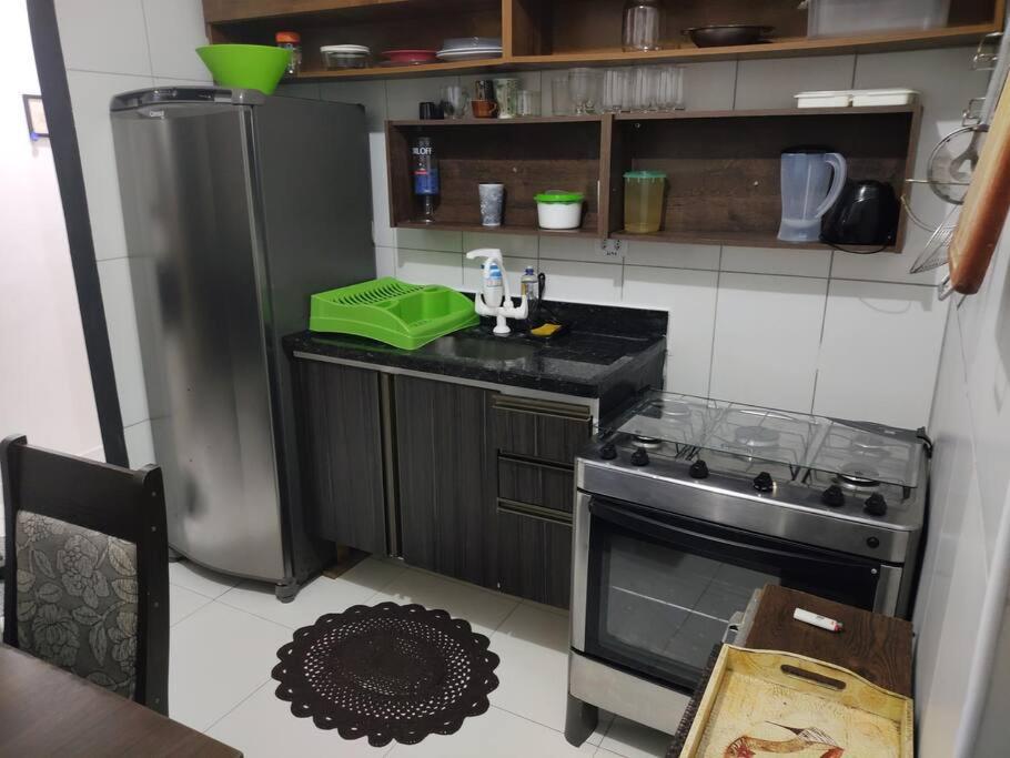 Apartamento 2 Dormitorios E Sacada Gourmet Frente Ao Mar Praia Grande  Buitenkant foto